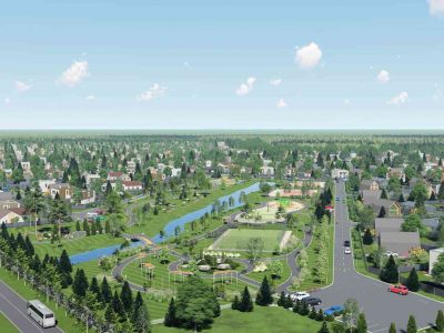 Дома в поселке Васькино Парк